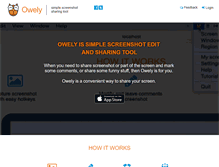 Tablet Screenshot of owely.com